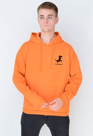 ORANGE TI AMO REX HOODIE