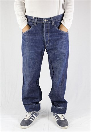 MENS VINTAGE LEVIS JEANS W32 L32 ENGINEERED TWISTED 90'S