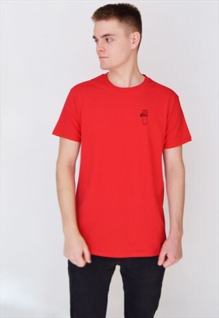 RED FRESH AS FUCK T-SHIRT