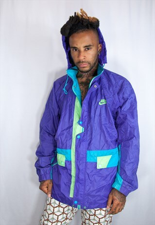 NIKE RARE PURPLE RAINCOAT