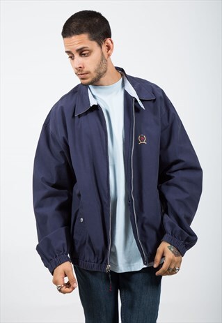 VINTAGE 80S TOMMY HILFIGER HARRINGTON JACKET / S6898