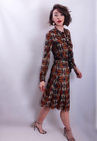 VINTAGE MIDI DRESS