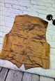 VINTAGE ST MICHAEL AZTEC PATTERNED WAISTCOAT