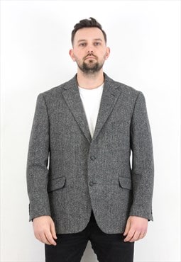 Tailorbyrd Herringobone tweed wool blazer suit jacket coat
