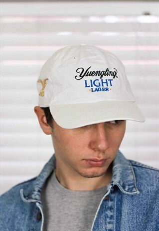 VINTAGE YUENGLING LIGHT BEER CAP LOGO 90S ONE SIZE 2.7