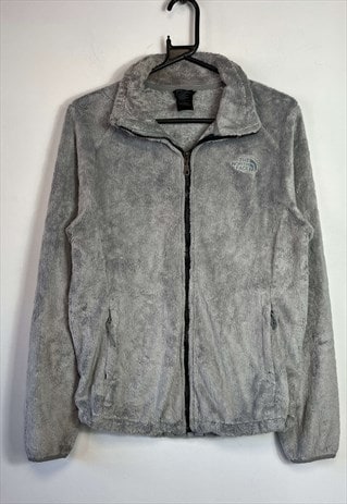 GREY NORTH FACE FLEECE WOMENS LARGE SHERPA