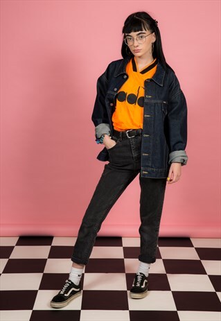 VINTAGE INDIGO BLUE DENIM JACKET BY RIFLE