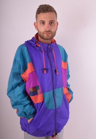 VINTAGE JACKET / WINDBREAKER SIZE M (620)