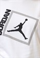 VINTAGE NIKE AIR JORDAN BIG LOGO AUTHENTIC TSHIRT 19297