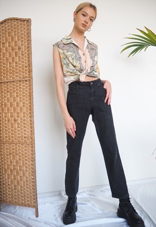 VINTAGE ARMANI GREY MOM JEAN