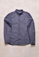 Allsaints Montauk Blue Denim Shirt