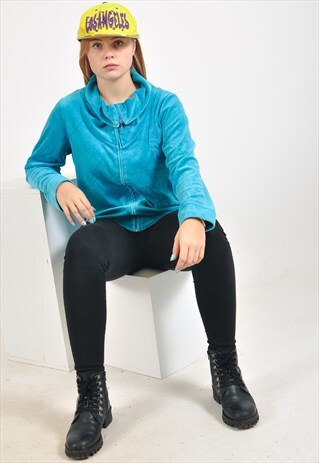 VINTAGE TRACK VELVET JACKET