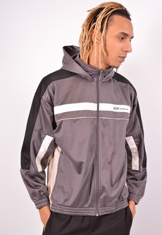 VINTAGE REEBOK HOODIE SWEATER GREY