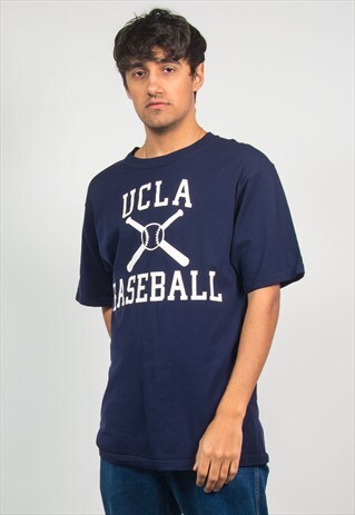 VINTAGE COLLEGE T-SHIRT UCLA BASEBALL