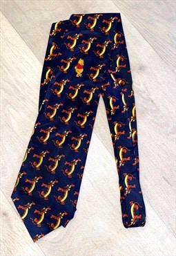  Vintage 90s Disney Whinnie The Pooh Tigger Tie