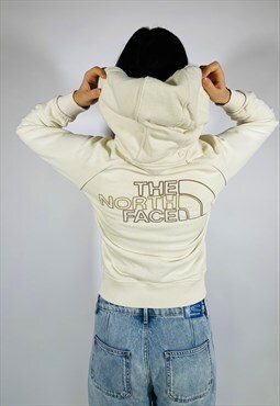 Vintage Size S The North Face Hoodie in Cream