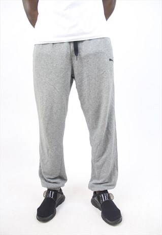 VINTAGE PUMA GREY TRACKSUIT BOTTOMS