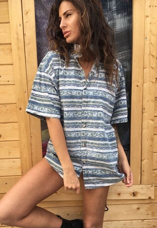OVERSIZED RETRO 90S 80S VINTAGE UNISEX FESTIVAL SHIRT