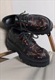 PUNK DERBY SHOES TRACTOR SOLE BOOTS PLATFORM GOTHIC TRAINERS