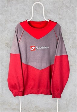 Vintage Reworked Lotto Sweatshirt Embroidered XL