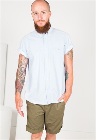 VINTAGE 90S LACOSTE SHORT SLEEVE COTTON SHIRT S3348