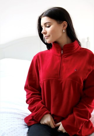 RED TOMMY HILFIGER FLEECE