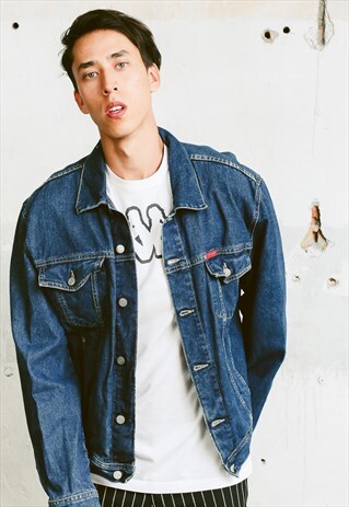 VINTAGE 90S LEE DENIM TRUCKER JACKET