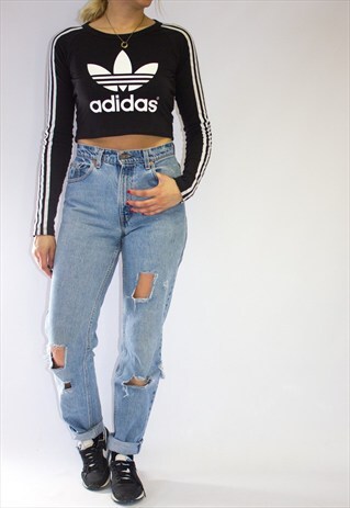 VINTAGE LEVI'S TRASHED BOYFRIEND JEANS