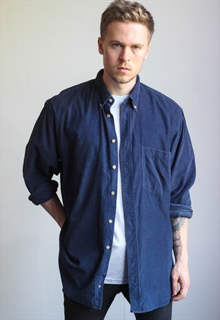 VINTAGE OVERSIZED CORDUROY SHIRT