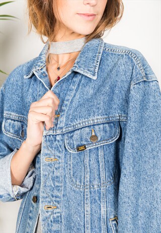 VINTAGE 80S LEE DENIM JACKET / C403