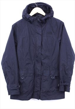 Vintage The North Face Windbreaker Jacket Black Hooded 90s
