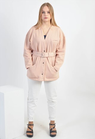 VINTAGE 90'S CARDIGAN IN PINK