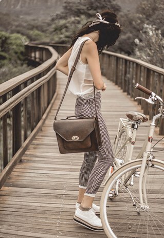 CELIA VINTAGE LEATHER SATCHEL