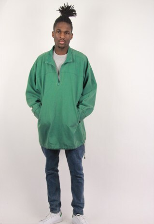 VINTAGE GREEN DENIM JACKET