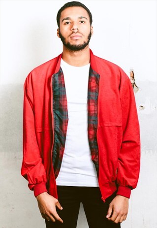 VINTAGE VELVET BOMBER JACKET