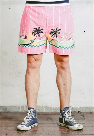 VINTAGE BOLD SURFER SHORTS