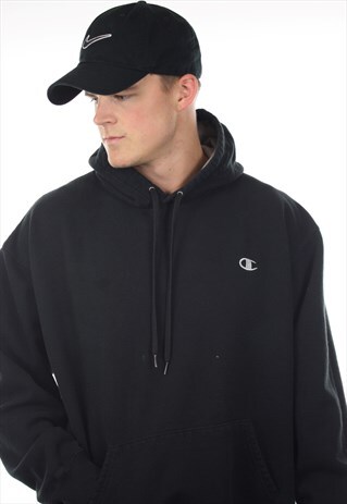 VINTAGE CHAMPION USA SMALL LOGO SWEATSHIRT HOODIE