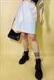 Vintage 90's Y2K Satin Mini Slip Skirt