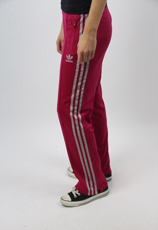 VINTAGE ADIDAS PINK TRACKSUIT BOTTOMS