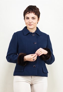Vintage 70's Thick Blazer Jacket 