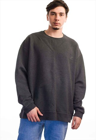 VINTAGE CHAMPION LOGO SWEATSHIRT JUMPER 90S XXXL 19.9