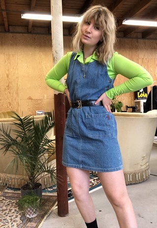 VINTAGE 90S DENIM DRESS