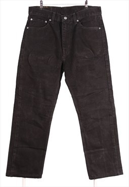 Vintage 90's Levi's Jeans 505 Denim Straight Leg Black 32