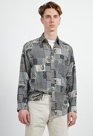 VINTAGE GREEN JOHN NOBLE LONG SLEEVE SHIRT