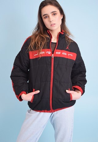 VINTAGE 90'S RETRO JORDAN SPORTS PUFFER PADDED JACKET