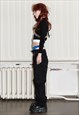 90'S VINTAGE CLASSIC STRAIGHT SOFT JEANS IN PITCH BLACK