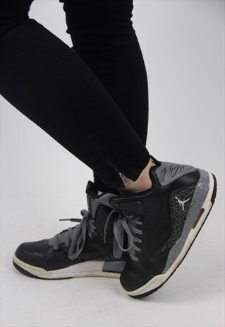 VINTAGE NIKE AIR FLIGHT JORDANS TRAINERS