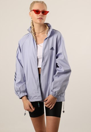 VINTAGE ADIDAS LIGHTWEIGHT WATERPROOF FESTIVAL JACKET