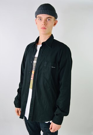 VINTAGE DOLCE & GABBANA BLACK SHIRT