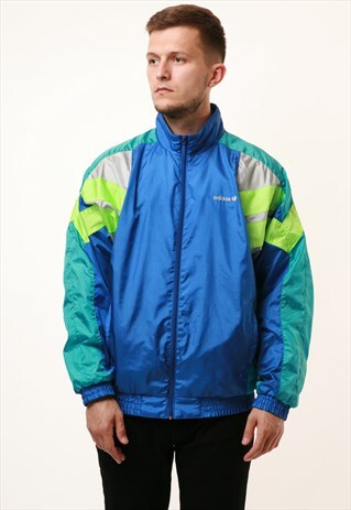 90S VINTAGE ADIDAS OLDSCHOOL SHELL JACKET 14914